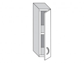 1.15.1 Шкаф настенный (h=720) на 150мм с 1-ой дверцей в Пласте - plast.mebel74.com | фото