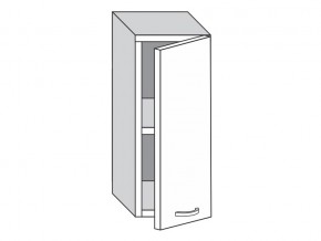 1.30.1 Шкаф настенный (h=720) на 300мм с 1-ой дверцей в Пласте - plast.mebel74.com | фото