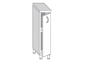 2.20.1 Шкаф-стол на 200мм с 1-ой дверцей в Пласте - plast.mebel74.com | фото