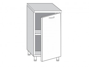 2.40.1 Шкаф-стол на 400мм с 1-ой дверцей в Пласте - plast.mebel74.com | фото