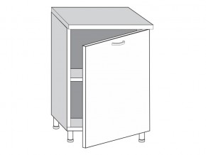 2.50.1 Шкаф-стол на 500мм с 1-ой дверцей в Пласте - plast.mebel74.com | фото