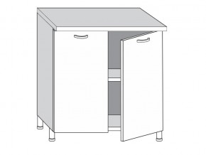 2.80.2 Шкаф-стол на 800мм с 2-мя дверцами в Пласте - plast.mebel74.com | фото