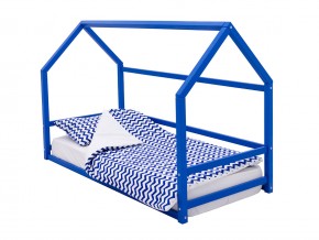 Детская кровать-домик Монтессори Svogen синий в Пласте - plast.mebel74.com | фото 1