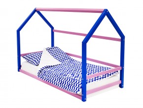 Детская кровать-домик Монтессори Svogen синий-лаванда в Пласте - plast.mebel74.com | фото