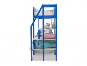 Двухъярусная кровать Svogen с ящиками синий в Пласте - plast.mebel74.com | фото 4
