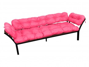 Диван Дачный с подлокотниками розовая подушка в Пласте - plast.mebel74.com | фото