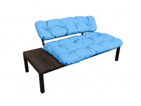 Диван Дачный со столиком голубая подушка в Пласте - plast.mebel74.com | фото