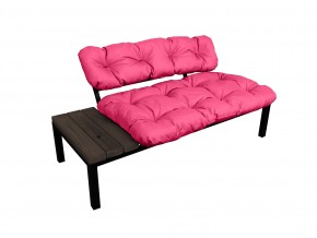 Диван Дачный со столиком розовая подушка в Пласте - plast.mebel74.com | фото 1