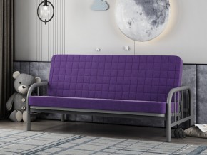 Диван-кровать Мадлен 4 Серый-Фиолетовый в Пласте - plast.mebel74.com | фото