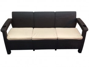 Диван Yalta Sofa 3 Set шоколадный в Пласте - plast.mebel74.com | фото