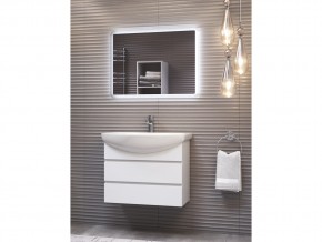 Комплект мебели в ванную Wing 600-0-2 подвесной белый в Пласте - plast.mebel74.com | фото