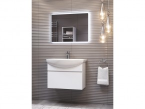 Комплект мебели в ванную Wing 600-1 подвесной белый в Пласте - plast.mebel74.com | фото
