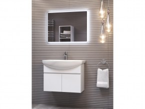 Комплект мебели в ванную Wing 600-2 подвесной белый в Пласте - plast.mebel74.com | фото