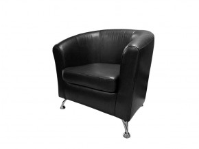 Кресло Бо кожзам Black в Пласте - plast.mebel74.com | фото 2