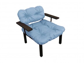 Кресло Дачное серая подушка в Пласте - plast.mebel74.com | фото