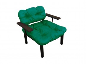 Кресло Дачное зелёная подушка в Пласте - plast.mebel74.com | фото