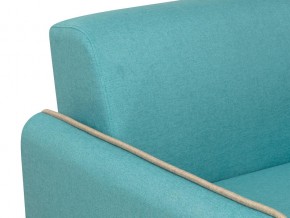 Кресло-кровать Авалон жаккард тесла бирюза/жаккард тесла крем в Пласте - plast.mebel74.com | фото 2