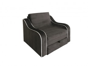 Кресло-кровать Дублин 2 Сафари дарк браун/Сафари крем в Пласте - plast.mebel74.com | фото