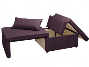 Кресло-кровать Милена рогожка plum в Пласте - plast.mebel74.com | фото 2