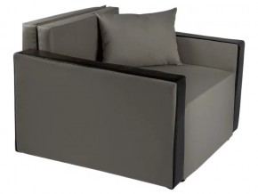 Кресло-кровать Милена с подлокотниками рогожка ash в Пласте - plast.mebel74.com | фото 1