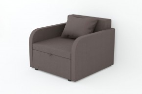 Кресло-кровать Некст с подлокотниками Neo Chocolate в Пласте - plast.mebel74.com | фото