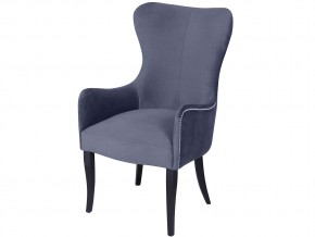 Кресло Лари цвет серый опоры венге в Пласте - plast.mebel74.com | фото 1
