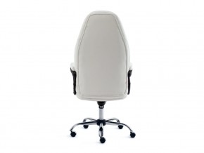 Кресло офисное Boss люкс хром кожзам белый в Пласте - plast.mebel74.com | фото 4