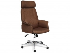 Кресло офисное Charm ткань коричневый в Пласте - plast.mebel74.com | фото