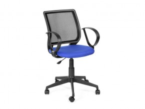 Кресло офисное Эксперт Рондо черный/синий в Пласте - plast.mebel74.com | фото