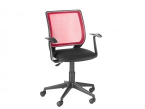 Кресло офисное Эксперт Т-эрго черный/красный в Пласте - plast.mebel74.com | фото
