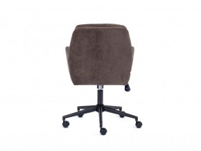 Кресло офисное Garda флок коричневый в Пласте - plast.mebel74.com | фото 4