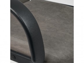 Кресло офисное Leader флок серый в Пласте - plast.mebel74.com | фото 4