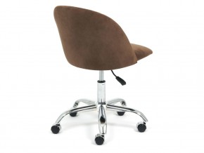 Кресло офисное Melody флок коричневый в Пласте - plast.mebel74.com | фото 4