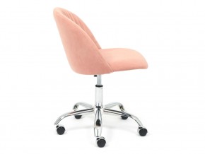 Кресло офисное Melody флок розовый в Пласте - plast.mebel74.com | фото 3