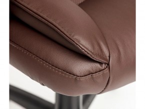 Кресло офисное Oreon кожзам коричневый 36-36 в Пласте - plast.mebel74.com | фото 4