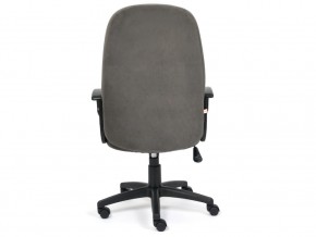 Кресло офисное СН747 флок серый в Пласте - plast.mebel74.com | фото 4