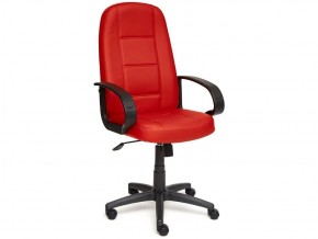 Кресло офисное СН747 кожзам красный в Пласте - plast.mebel74.com | фото
