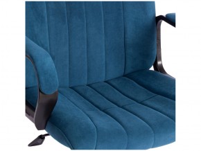 Кресло офисное СН888 LT флок синий в Пласте - plast.mebel74.com | фото 4