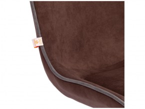 Кресло офисное Style флок коричневый в Пласте - plast.mebel74.com | фото 4