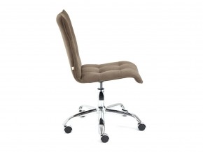 Кресло офисное Zero флок коричневый в Пласте - plast.mebel74.com | фото 3