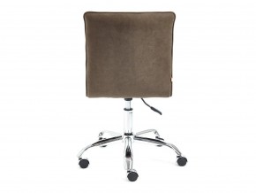 Кресло офисное Zero флок коричневый в Пласте - plast.mebel74.com | фото 4