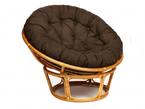 Кресло Papasan 23/01 W с подушкой Honey, ткань Коричневый в Пласте - plast.mebel74.com | фото