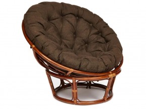 Кресло Papasan 23/01 W с подушкой Pecan, ткань Коричневый в Пласте - plast.mebel74.com | фото