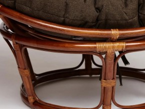 Кресло Papasan 23/01 W с подушкой Pecan, ткань Коричневый в Пласте - plast.mebel74.com | фото 4