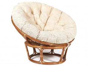 Кресло Papasan 23/01 W с подушкой Pecan, ткань Старт в Пласте - plast.mebel74.com | фото 1