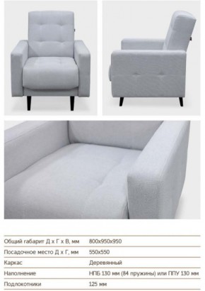 Кресло Сканди в Пласте - plast.mebel74.com | фото 3