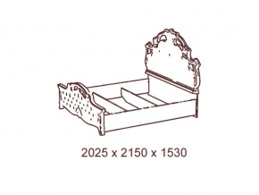 Кровать 2-х спальная 1800*2000 с ортопедом в Пласте - plast.mebel74.com | фото