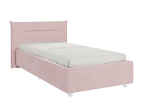 Кровать Альба 900 велюр нежно-розовый в Пласте - plast.mebel74.com | фото
