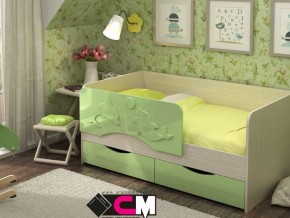 Кровать детская Алиса КР 813 зеленая 1800 в Пласте - plast.mebel74.com | фото 1
