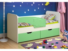 Кровать детская Винни-Пух 800*1600 МДФ матовый в Пласте - plast.mebel74.com | фото 1
